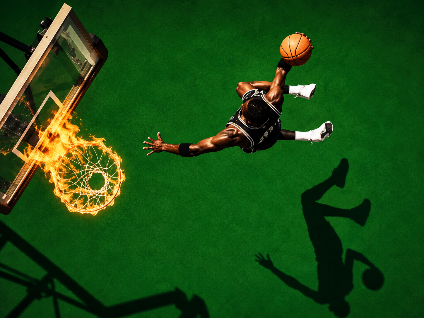 Basketball campaign photo